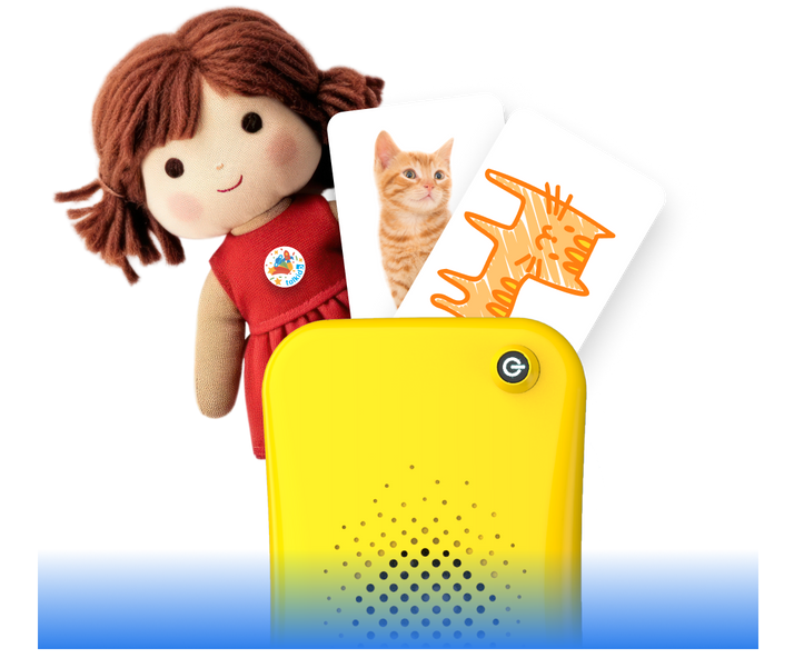 Works with cards & objects